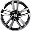 Khomen Wheels KHW1612 (Elantra/Ceed/Cerato/i30) 6,5x16 5x114,3 ET50 dia 67,1 black-FP