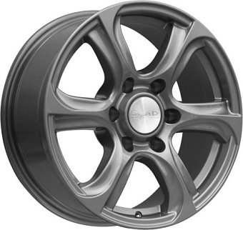 Скад Скала 7,5x17 6x139,7 ET30 dia 106,2 графит Россия