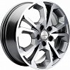 Khomen Wheels KHW1711 (Coolray) 6,5x17 5x114,3 ET45 dia 54,1 gray-FP