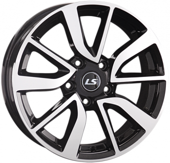 LS wheels 1317 6,5x16 5x114,3 ET40 dia 67,1 BKF LS wheels 1317 6,5x16 5x114,3 ET40 dia 67,1 BKF