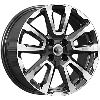 iFree Replica КС1026 (16_Vesta Cross) 6,5x16 4x100 ET43 dia 60,1 алмаз черный