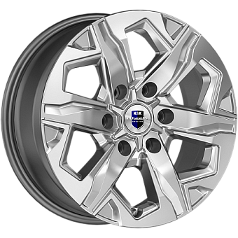 K&K Тейт 7,5x17 6x114,3 ET39 dia 67,1 дарк платинум