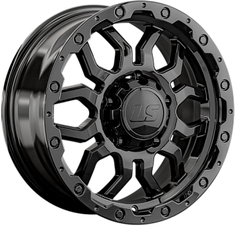 LS wheels 1285 8x17 5x150 ET45 dia 110,1 BK