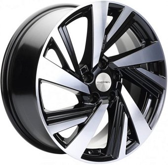 Khomen Wheels KHW1801 (Chery Tiggo) 7,5x18 5x108 ET40 dia 60,1 black-FP