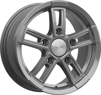 Скад Тор 8x18 6x139,7 ET25 dia 106,2 графит Россия