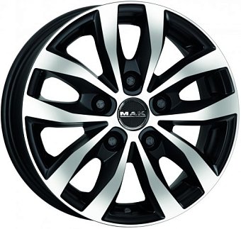 MAK Load 5 7x17 5x108 ET46 dia 65,1 ice black