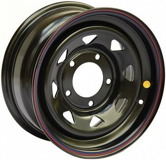 Offroad wheels Off Road 8x15 6x139,7 ET-19 dia 110,5 черный