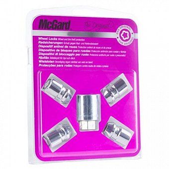 Комплект секреток McGard 24205 SU гайка M14x2,0 конус 60° хром (без защитного кольца)