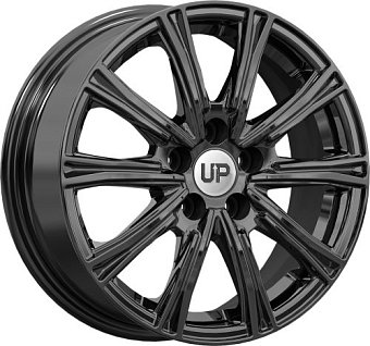 Wheels UP Up123 6x15 5x100 ET38 dia 57,1 new black
