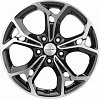 Khomen Wheels KHW1702 (Qashqai) 7x17 5x114,3 ET40 dia 66,1 black-FP