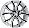 MAK Nitro 8x18 5x112 ET42 dia 76 anod white black