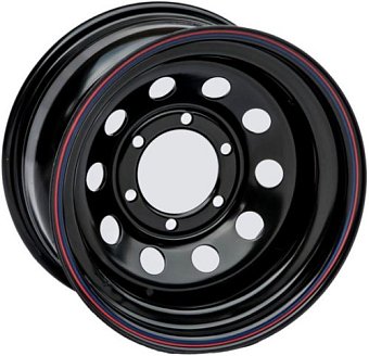Offroad wheels Nissan/Toyota 8x17 5x150 ET25 dia 110 Black