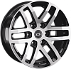 LS wheels 1279 9x18 6x139,7 ET25 dia 106,1 BKF