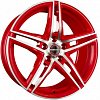 Borbet XRT 8x18 5x114,3 ET45 dia 72,6 red front polished Германия