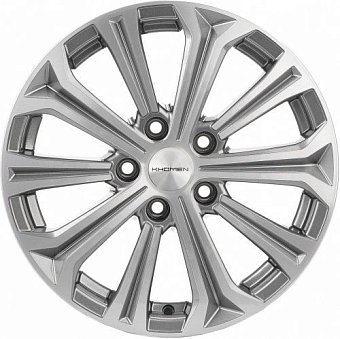Khomen Wheels KHW1610 (Focus) 6,5x16 5x108 ET50 dia 63,3 gray-FP Россия