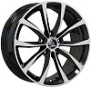 Кованные диски Wolf Skoda Kodiaq 7x17 5x112 ET43 dia 57,1 черный+полировка