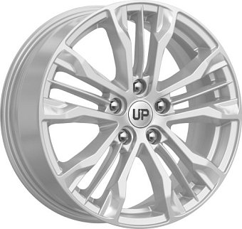 Wheels UP Up106 7x17 5x114,3 ET48 dia 67,1 silver classic