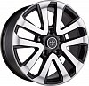 Woosh Wheels KHW2003 Toyota LC200/Lexus LX570 8,5x20 5x150 ET45 dia 110,1 BLACK FP