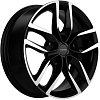 Khomen Wheels KHW1708 (DFM AX 7) 6,5x17 5x108 ET43 dia 65,1 black-FP