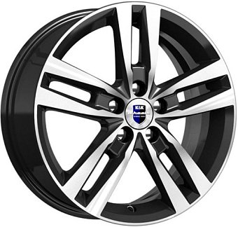 K&K Rassvet 6,5x16 5x112 ET50 dia 57,1 алмаз черный Россия