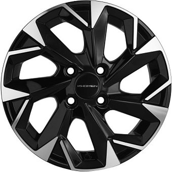 Khomen Wheels KHW1402 (Toyota Corolla) 5,5x14 4x100 ET43 dia 60,1 black-FP Khomen Wheels KHW1402 (Toyota Corolla) 5,5x14 4x100 ET43 dia 60,1 black-FP