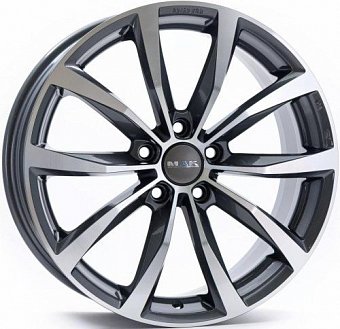 MAK Wolf 7x17 5x98 ET41 dia 58,6 gunmetal mirror face