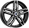 K&K Sayan 6x16 5x100 ET38 dia 57,1 алмаз черный