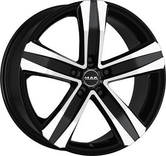 MAK Stone 5 3 7,5x18 5x160 ET50 dia 65,1 black mirror