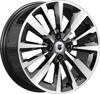 K&K Эрман 6,5x16 4x100 ET45 dia 67,1 алмаз черный