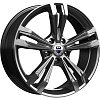 K&K Каррера 7x18 5x114,3 ET45 dia 67,1 дарк платинум