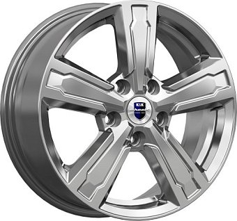 K&K Оклахома 6,5x16 5x108 ET37 dia 65,1 дарк платинум