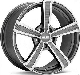 OZ Racing Montecarlo HLT 9,5x20 5x112 ET33 dia 79 matt dark graphite diamond cut