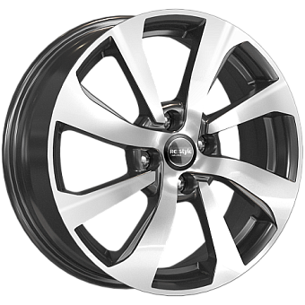 iFree Replica КС893 (ZV 16_XRAY) 6x16 4x100 ET41 dia 60,1 алмаз черный