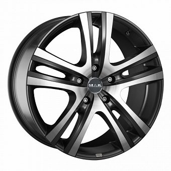 MAK Aria 9,5x20 5x150 ET53 dia 110,5 gun metallic mirror