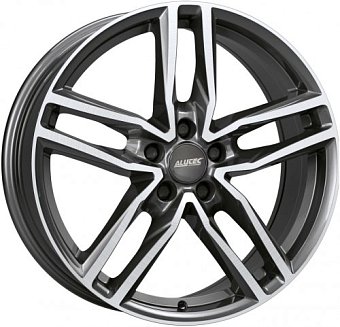 Alutec Ikenu 8x19 5x114,3 ET45 dia 70,1 graphite front polished