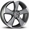 MAK Raptor 5 8x17 5x120 ET35 dia 76 graphite mirror face