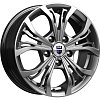 K&K Аламида 6x15 5x114,3 ET40 dia 66,1 дарк платинум