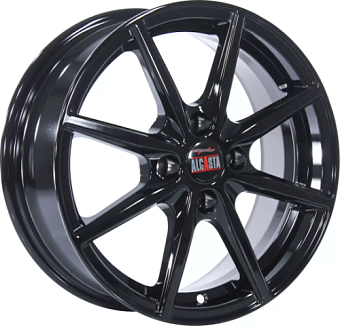 Alcasta M63 6x15 4x100 ET46 dia 54,1 Black