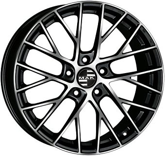 MAK Monaco 8,5x19 5x130 ET55 dia 71,6 black mirror