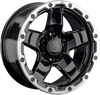 LS wheels 1371 9,5x18 6x139,7 ET5 dia 106,1 BKL LS wheels 1371 9,5x18 6x139,7 ET5 dia 106,1 BKL
