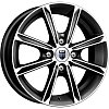 K&K Флэш 5x14 4x100 ET43 dia 60,1 алмаз черный Россия