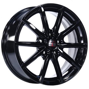 Alcasta M61 7x17 5x110 ET39 dia 65,1 Black