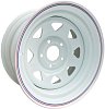 Offroad wheels JEEP 8x16 5x114,3 ET-19 dia 84,1 белый