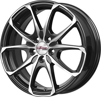 iFree Такеши 6x16 4x100 ET40 dia 67,1 блэк джек