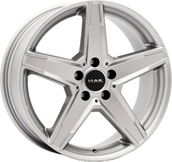 MAK Stern 9x18 5x112 ET25 dia 66,6 silver