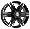 K&K Риальто 8x17 6x139,7 ET38 dia 67,1 алмаз черный