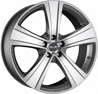 MAK Fuoco 5 9x18 5x127 ET35 dia 71,6 hyper silver