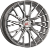 1000 Miglia MM1009 8x17 5x112 ET35 dia 66,6 silver high gloss