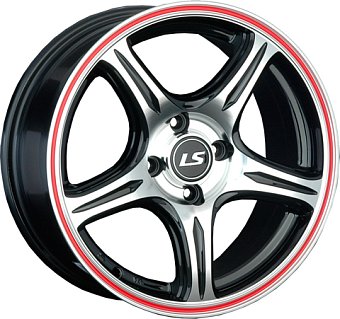 LS wheels 319 6,5x15 5x105 ET39 dia 56,6 BKFRL