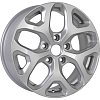 KDW KD1637 (ZV 16_Vesta) 6,5x16 4x100 ET50 dia 60,1 silver painted